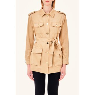 LIU JO LIU JO  White LIUJO TESS SIXTY - SHORT COAT MA4243-E0729 - 61010