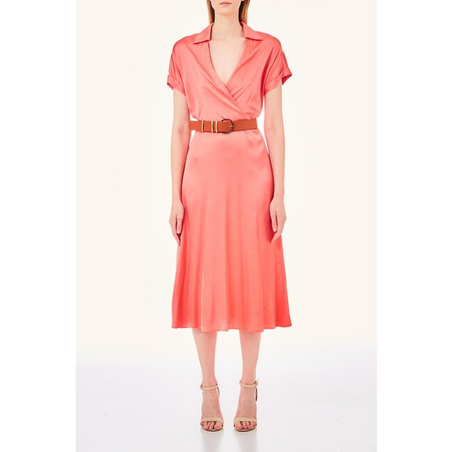 LIU JO  White LIU JO RASO DI VISCOSA - DRESS MA4255-T3764 - 71736 ⎜ WEBSHOP