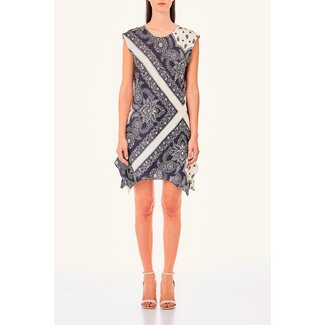 LIU JO LIU JO  White RASO FOULARD, tp - DRESS MA4406-T6660 - N9224