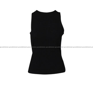 Fracomina Fracomina - TANK TOP BLACKLUREX  - FR24ST2003J445Q7-I83