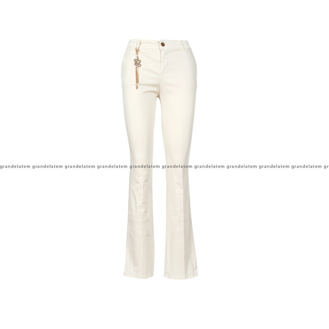 Fracomina - BOOTCUT PANTS MILK  - FS24SVA004W70201-472  ⎜ WEBSHOP