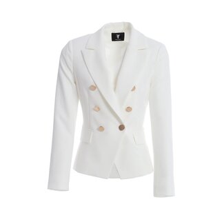 Fracomina Fracomina - REGULAR JACKET WHITE - FS24SJ2002W42901-278