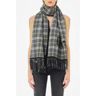 LIU JO LIU JO sjaal  - PRINCIPE DI GALLES - SCARF - 2F4050-T0300 - 00466