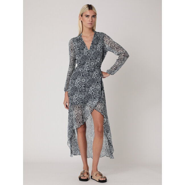 Berenice kledij kleed - lange jurk MARINA - 16SONIA2IRB ⎜ WEBSHOP