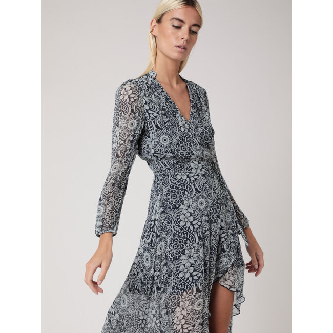 Berenice kledij kleed - lange jurk MARINA - 16SONIA2IRB ⎜ WEBSHOP