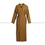 Les Bo-hemiennes kledij kleed - WRAP DRESS - KAKI VISCOSE ⎜ WEBSHOP