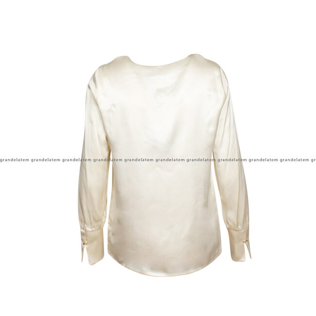 Fracomina kledij bloezen  - BLOUSE WHITE - FS24WT1006W45101-278