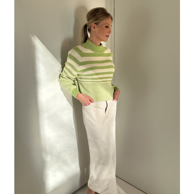 AC by Annelien Coorevits kledij rok - Anja rok enkellengte ecru