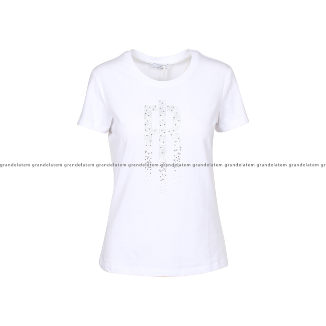 BASIC LOGO T-SHIRT WHITE - FP25ST3004J401N5-278 - webshop