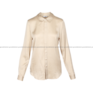 Fracomina FITTED CLASSIC SHIRT SAND - FR25ST6008W73201-251