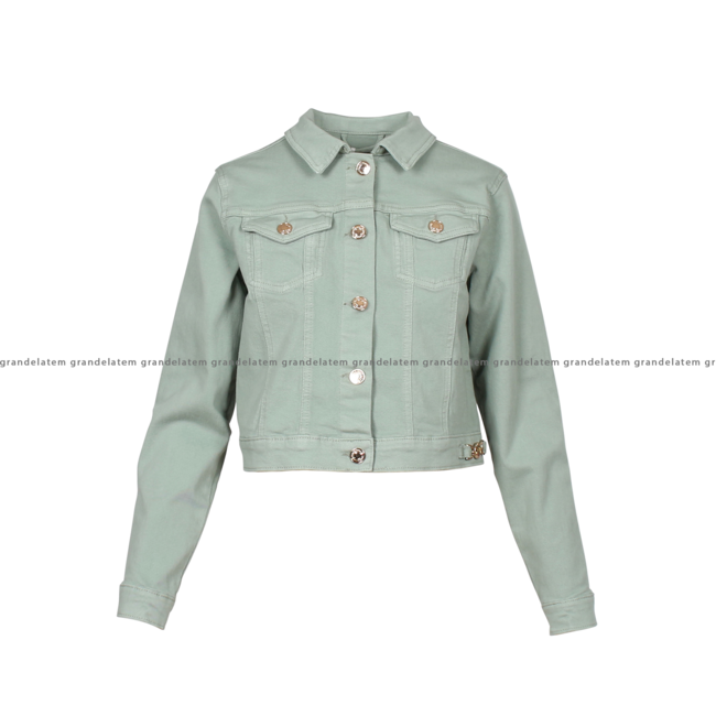 BULL COMFORT BASIC TRUCKER JACKET SALVIA - FP25SJ4001W77001-247 - webshop