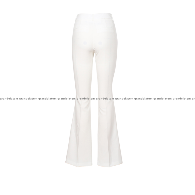 BOOTCUT PANTS CREAM - FR25SVA004W42901-108 - webshop