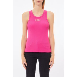 LIU JO LIU JO WHITE - RIB  - T-Shirt - WA5367-J0295-62130
