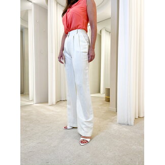 PATRIZIA PEPE PATRIZIA PEPE TROUSERS Raw White 2P1609 - A052 - W362