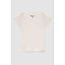 PATRIZIA PEPE T-shirt Flat Latte TU - ONE SIZE