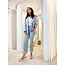 LIU JO WHITE - RAFFIA TEX TF  - JACKET - WA5424-T4313-M9489