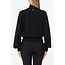 LIU JO PEARCING PERLA MERINOS  SWEATER NERO CF5326-MA82O - 22222