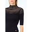 LIU JO SERIE A COSTE CON TRASPA  SWEATER NERO CF5075-MS99E - 22222