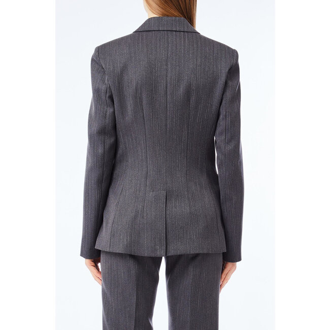 LIU JO TINTO FILO GLAM  JACKET A-GESSATO LAVAGNA SC CF5232-T054A - C378A