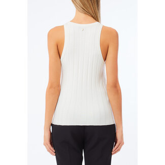 LIU JO LIU JO viscosa coste appl.strass  SWEATER LATTE LIGHT CF5268-MS49I - X0718