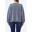 LIU JO ARGYLE HOLES  SWEATER GRIGIO MD.MELANGE MF5039-MS009 - 02050
