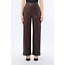 LIU JO LIU JO TESS SPALMATO  PANTS CIOCCOLATO MF5069-E0624 - 90915