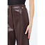 LIU JO LIU JO TESS SPALMATO  PANTS CIOCCOLATO MF5069-E0624 - 90915