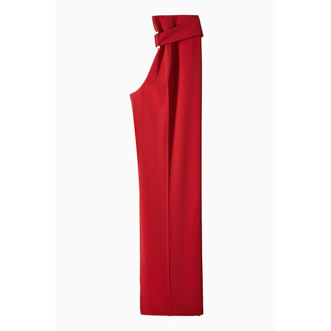PATRIZIA PEPE TROUSERS - Velvet Red - 8P0731 A6F5 - R862   _ WEBSHOP