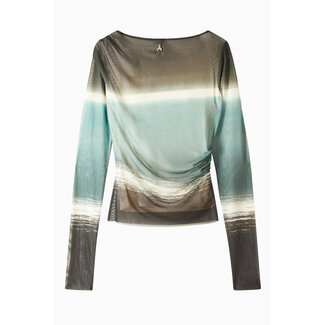 PATRIZIA PEPE PATRIZIA PEPE TOP - Dawn stripes - 8M1737 J324 - FM43