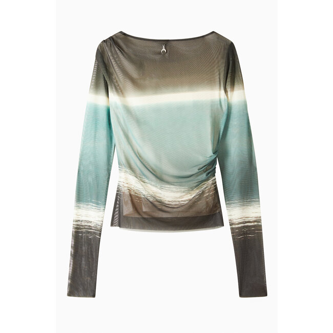PATRIZIA PEPE TOP - Dawn stripes - 8M1737 J324 - FM43   _ WEBSHOP