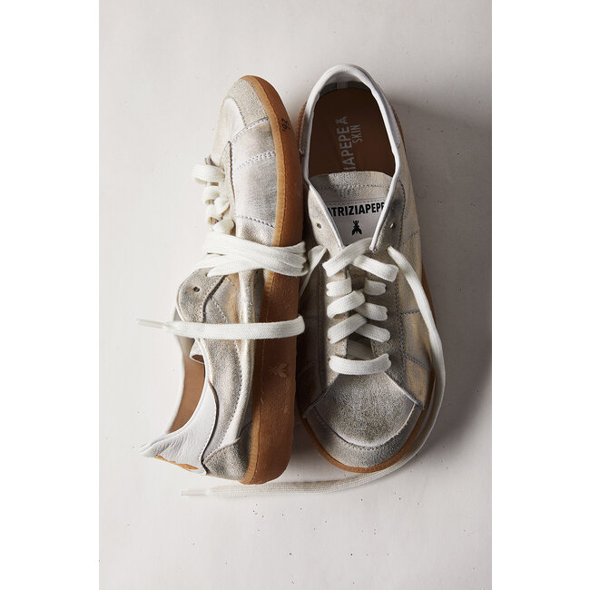 PATRIZIA PEPE SHOES Grey/gold - 2Z0065 - L168 - FG46   _ WEBSHOP