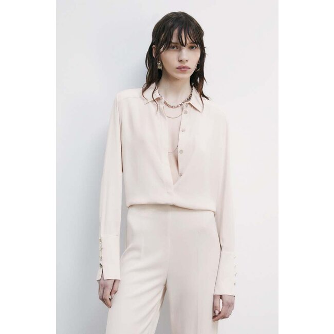 PATRIZIA PEPE SHIRT - Peach Dust - 8C0761 A8I1 - M537   _ WEBSHOP