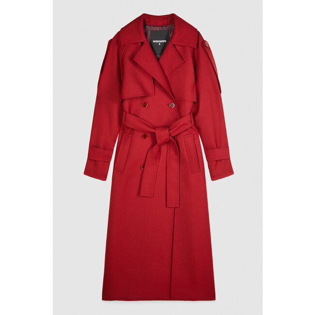 PATRIZIA PEPE JACKET - Velvet/purple red - 8O0188 A630 - J4L3   _ WEBSHOP