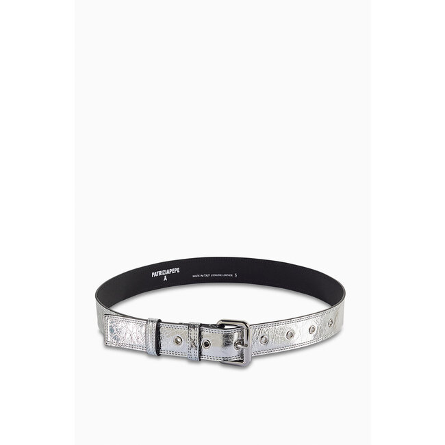 PATRIZIA PEPE BELT New Silver - 2W0023 - L041 - S731   _ WEBSHOP