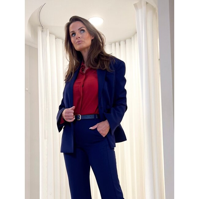 PATRIZIA PEPE JACKET - Evening Blue - 8S0541 A623 - CA67   _ WEBSHOP