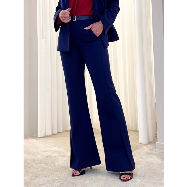 PATRIZIA PEPE TROUSERS - Evening Blue - 8P0754 A623 - CA67   _ WEBSHOP