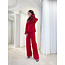 PATRIZIA PEPE TROUSERS - Velvet Red - 8P0731 A6F5 - R862   _ WEBSHOP