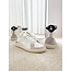 PATRIZIA PEPE SHOES Off White/Black - 8Z0111 - L150 - FE30   _ WEBSHOP