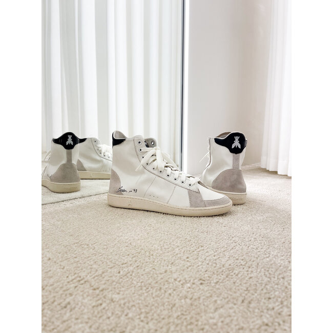 PATRIZIA PEPE SHOES Off White/Black - 8Z0111 - L150 - FE30   _ WEBSHOP