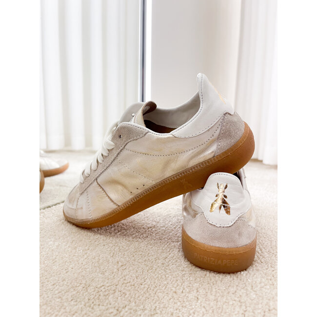 PATRIZIA PEPE SHOES Grey/gold - 2Z0065 - L168 - FG46   _ WEBSHOP