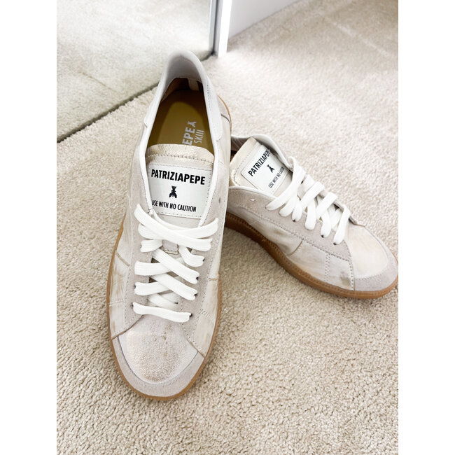 PATRIZIA PEPE SHOES Grey/gold - 2Z0065 - L168 - FG46   _ WEBSHOP