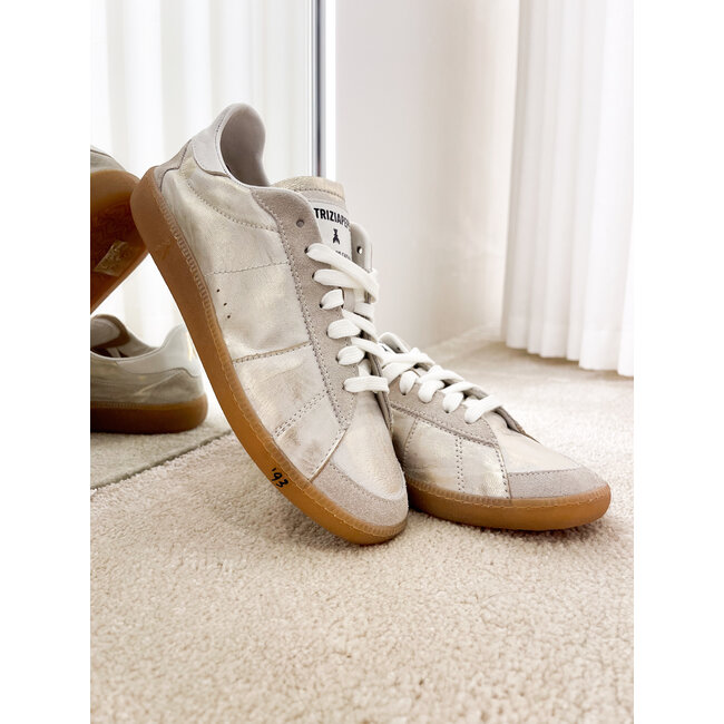 PATRIZIA PEPE SHOES Grey/gold - 2Z0065 - L168 - FG46   _ WEBSHOP