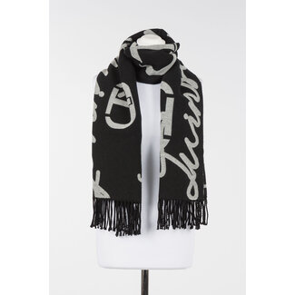 TWINSET TWINSET sjaal - BIC.LIGHT NATURAL/BLACK CHOCOL - 252TO5061 - 12913