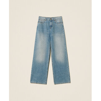 TWINSET TWINSET REGULAR DENIM - DENIM CHIARO - 252TT2270 - 03498