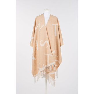 TWINSET TWINSET PONCHO - LIGHT NUDE - 252TA4220 - 11801 TWINSET TWINSET PONCHO - LIGHT NUDE - 252TA4220 - 11801