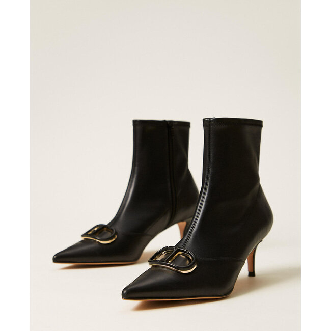 TWINSET enkellaarsje - NERO - 252TCP034 - 00006 _ webshop