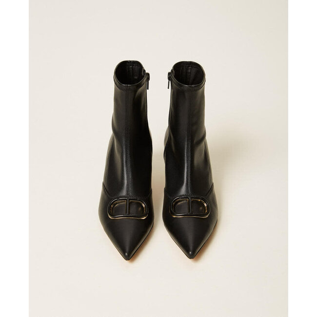 TWINSET enkellaarsje - NERO - 252TCP034 - 00006 _ webshop