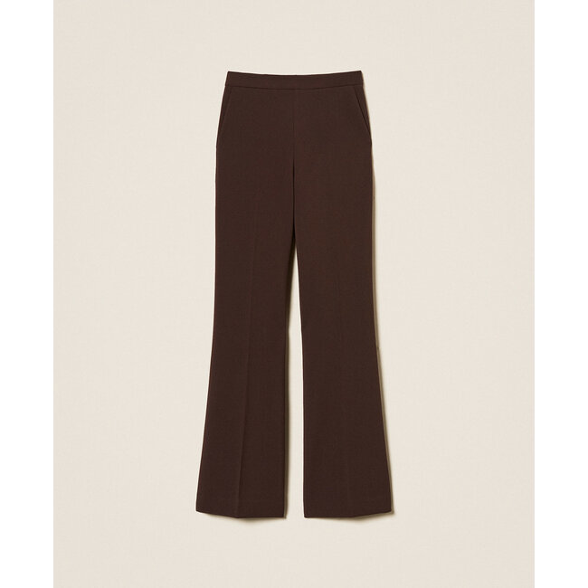 TWINSET broek - BLACK CHOCOLATE - 252TT2381 - 11054 _ webshop