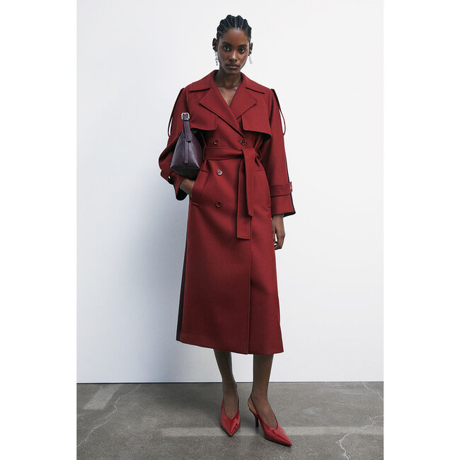 PATRIZIA PEPE JACKET - Velvet/purple red - 8O0188 A630 - J4L3   _ WEBSHOP