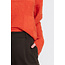 AC by Annelien Coorevits - Dambord trui DANNI ronde hals oranje _ webshop